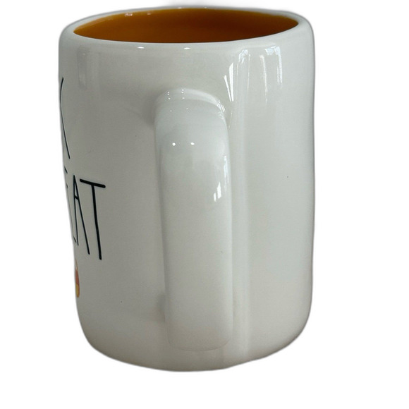 Rae Dunn Ceramic Mug Trick or Treat Artisan Collection by Magenta Embossed - Picture 2 of 11